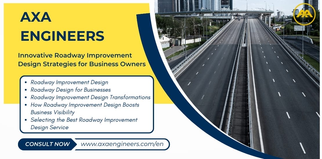 Innovative Roadway Improvement Design Strategies for Business Owners 5 Optimieren Sie Ihr Unternehmen mit innovativen Strategien zur Verbesserung der Fahrbahn. Kontaktieren Sie uns noch heute!